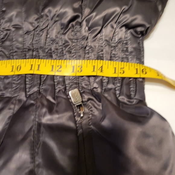 Laundry By Shelli Segal Women's Puffer Jacket with Fur Hood - Silver - Picture 12 of 16